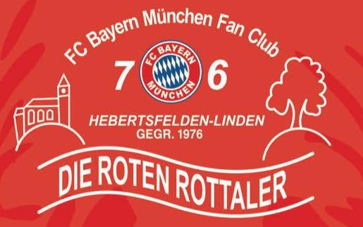 Logo Die Roten Rottaler, gegründet 1976
